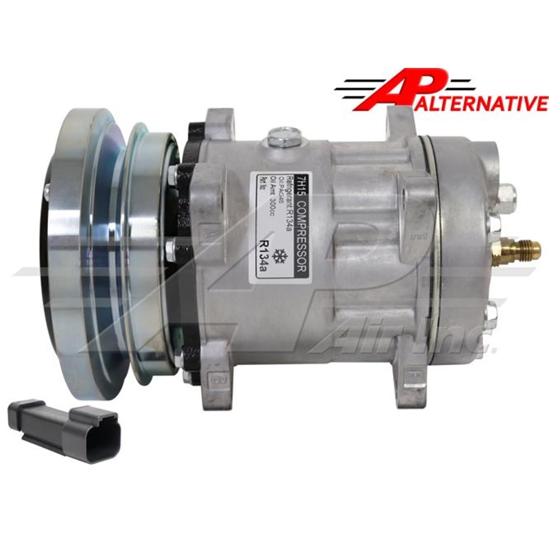 Alternative Compressor SD7H15 – 138Mm, Single Groove Clutch, 24 Volt for Caterpillar & Terex