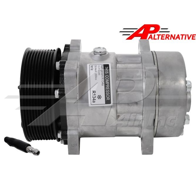 Alternative Compressor SD7H15, Flx7 – 125Mm, 10 Groove Clutch, 12V for Ag Chem