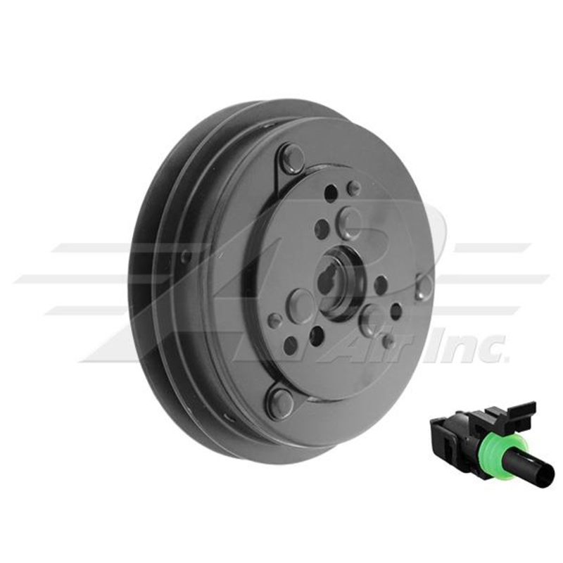 Alternative Denso Clutch – 146Mm, 1 Groove, 12V for John Deere & Case IH