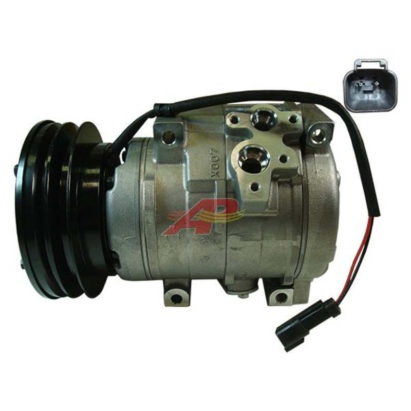 Alternative Denso Compressor 10S17C – 135Mm, Single Groove Clutch, 24V for Caterpillar