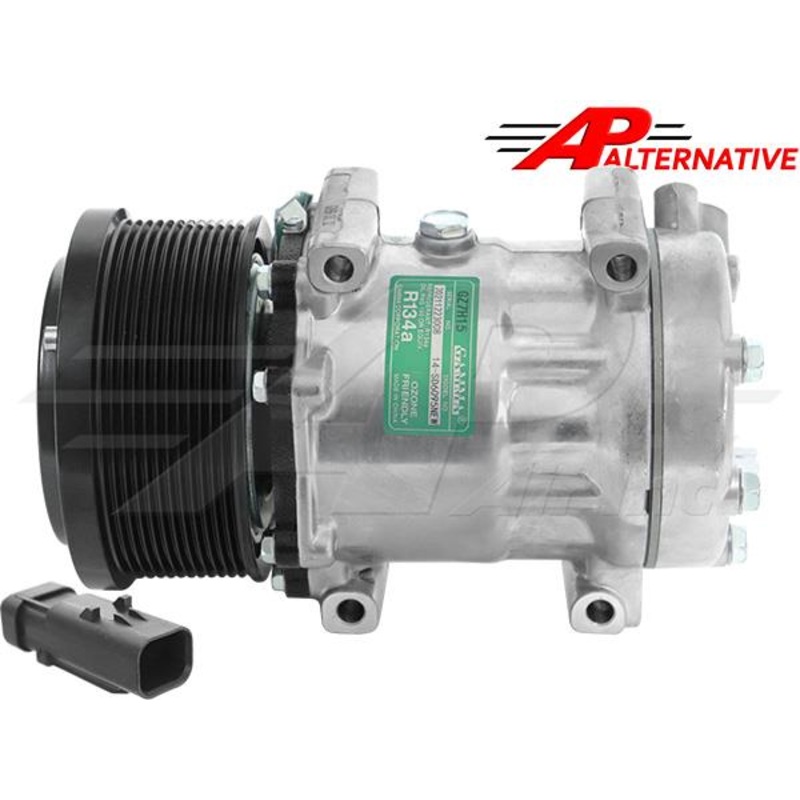 Alternative Sanden SD7H15 – 126Mm, 12 Groove Clutch, 24V for Caterpillar