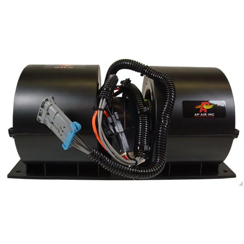 Blower Assembly With Resistor And Oe Wire Connector And Harness for Case IH