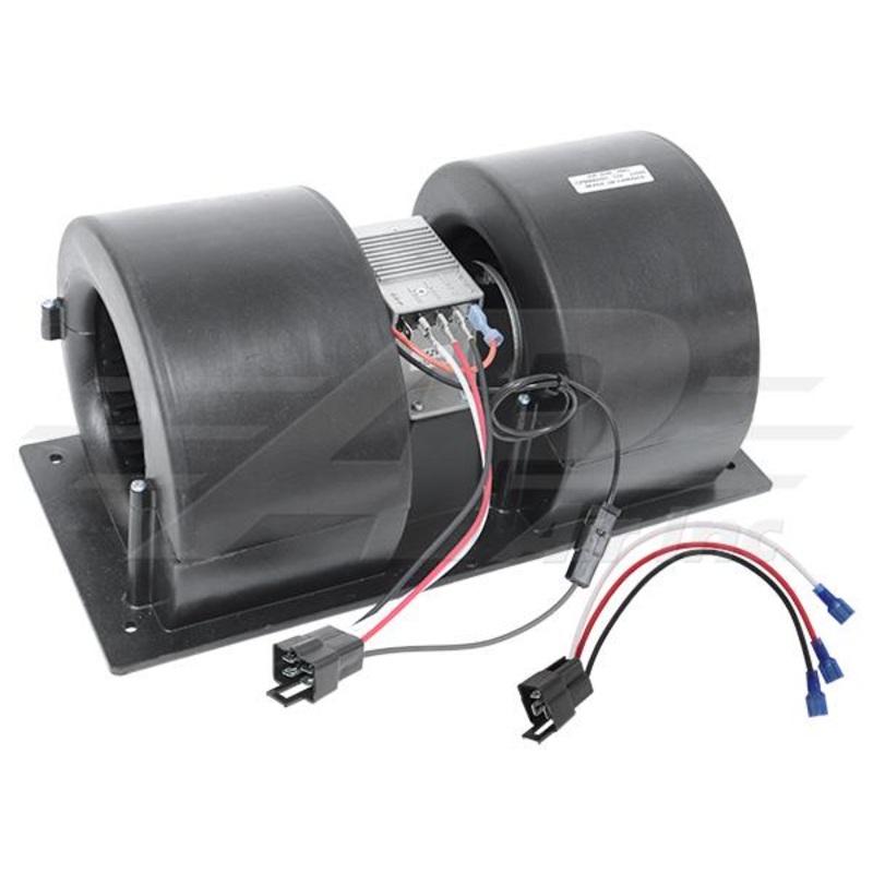 Blower Assembly With Resistor And Wire Harness Adaptor for Case IH
