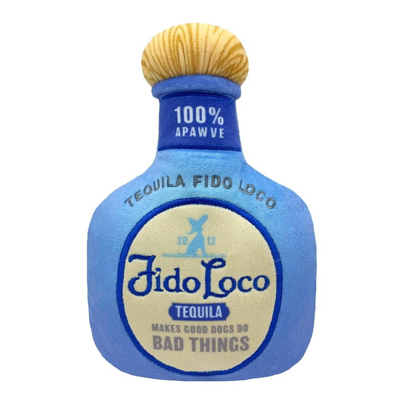 Huxley & Kent Fido Loco Tequila Bad Dog Toy Small