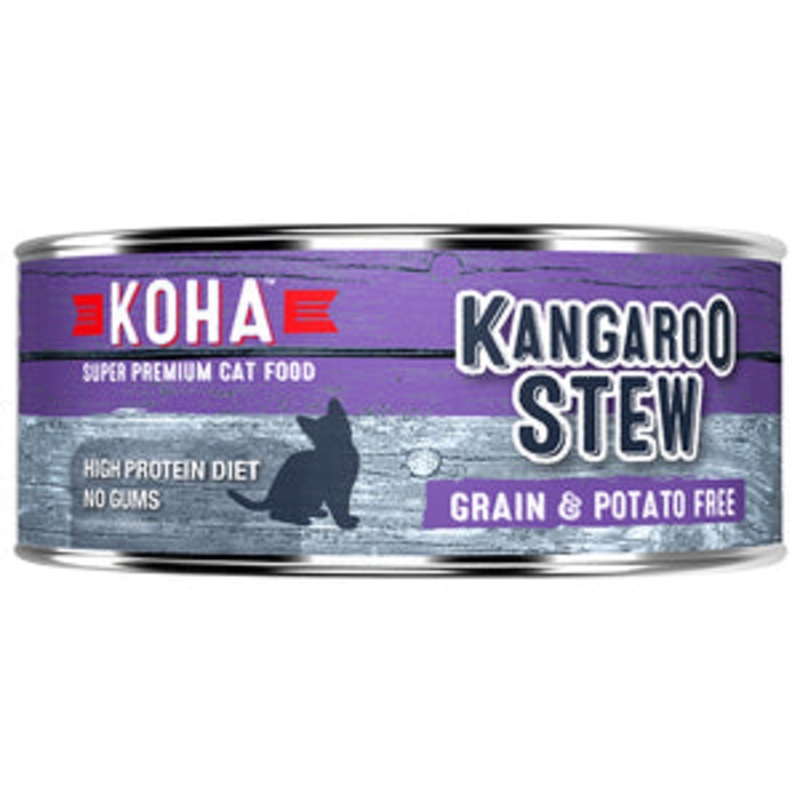 Koha Grain Free Kangaroo Stew Canned Cat Food 5.5oz