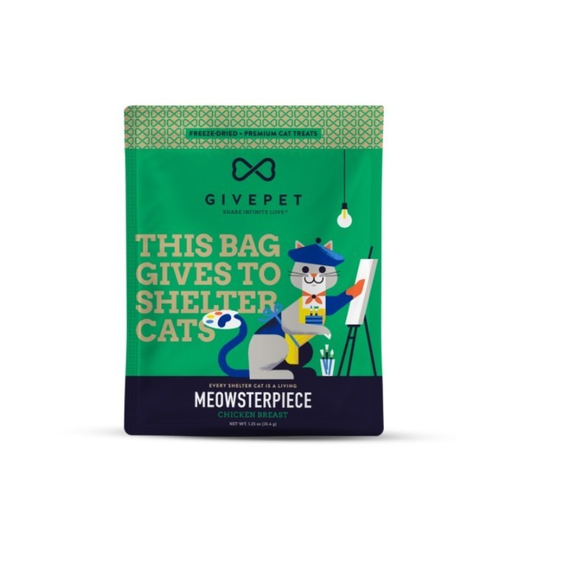 GivePet Meowsterpiece FD Chicken Breast 1.25oz