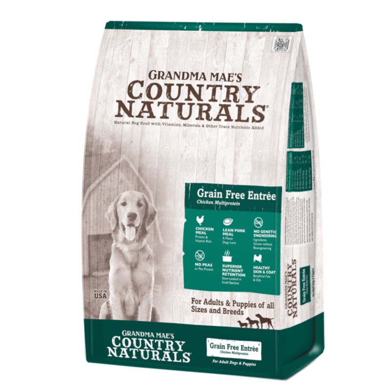 Grandma Mae’s Mult-Protein Grain Free Dry Dog Food 28lb