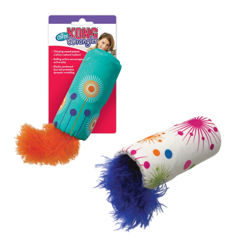 Kong Cat Wrangler Chirpz Toy