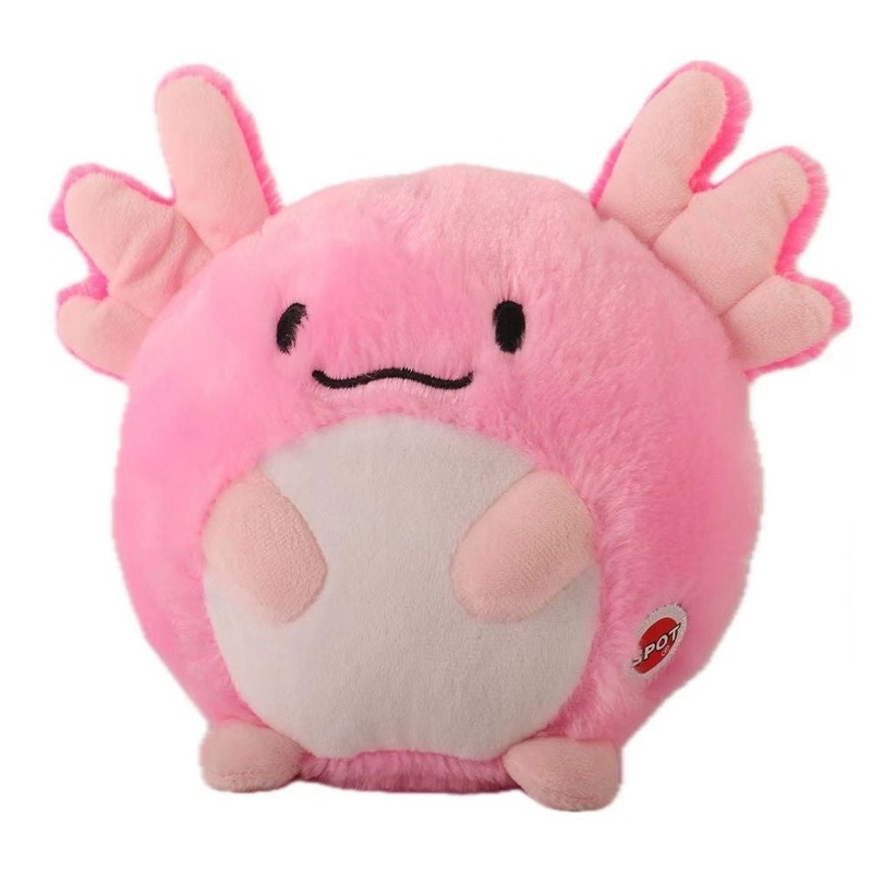 Spot Axolotl Butterball Plush Dog Toy, Assorted 7 in