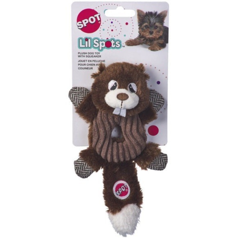 Spot Lil Spots Donut Crinklers Dog Toy Assorted, 7 in