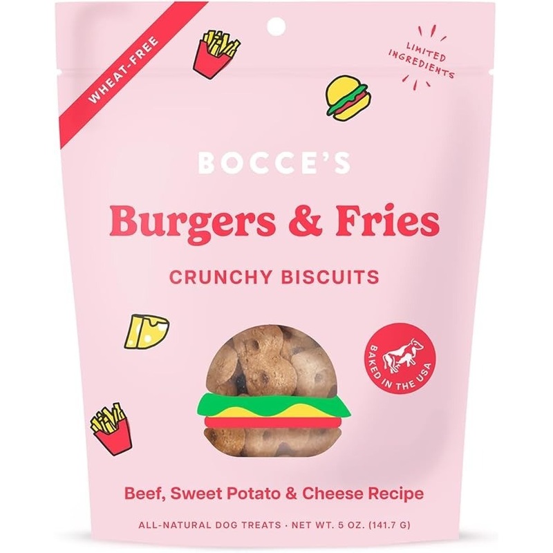 Bocce’s Bakery Seasonal Burger & Fries Biscuits 5 oz