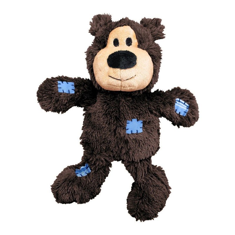 KONG Wild Knots Bear Assorted Dog Toy, S/M