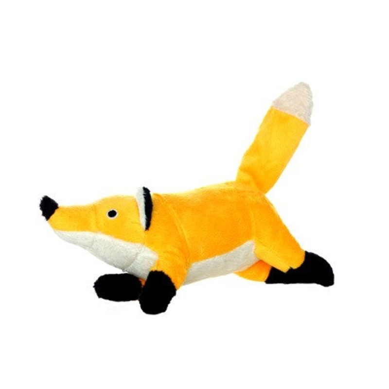 Tuffy’s Mighty Jr Nature Fox, Plush, Squeaky Dog Toy