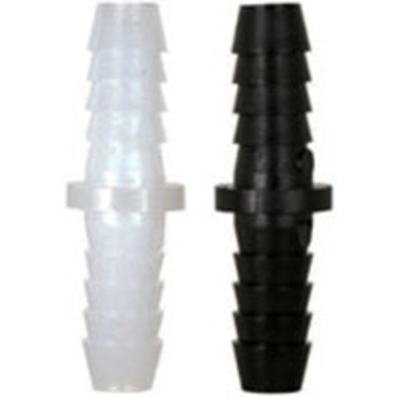 1 INCH X 1 INCH HOSE BARB X HOSE BARB  POLY HOSE MENDER
