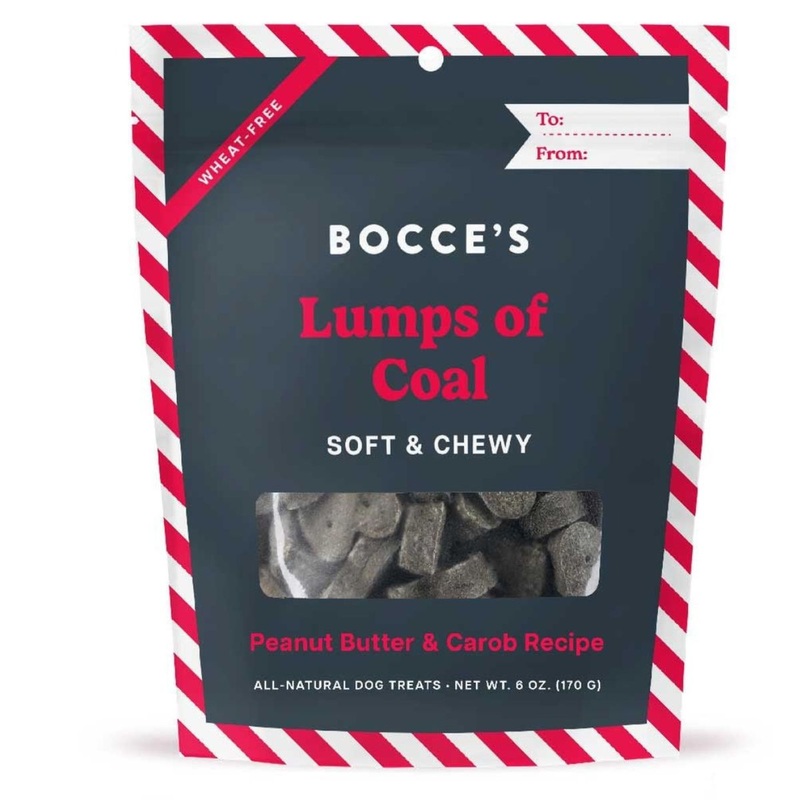 Bocce’s Bakery Lumps of Coal Soft & Chewy Dog Treats 6oz