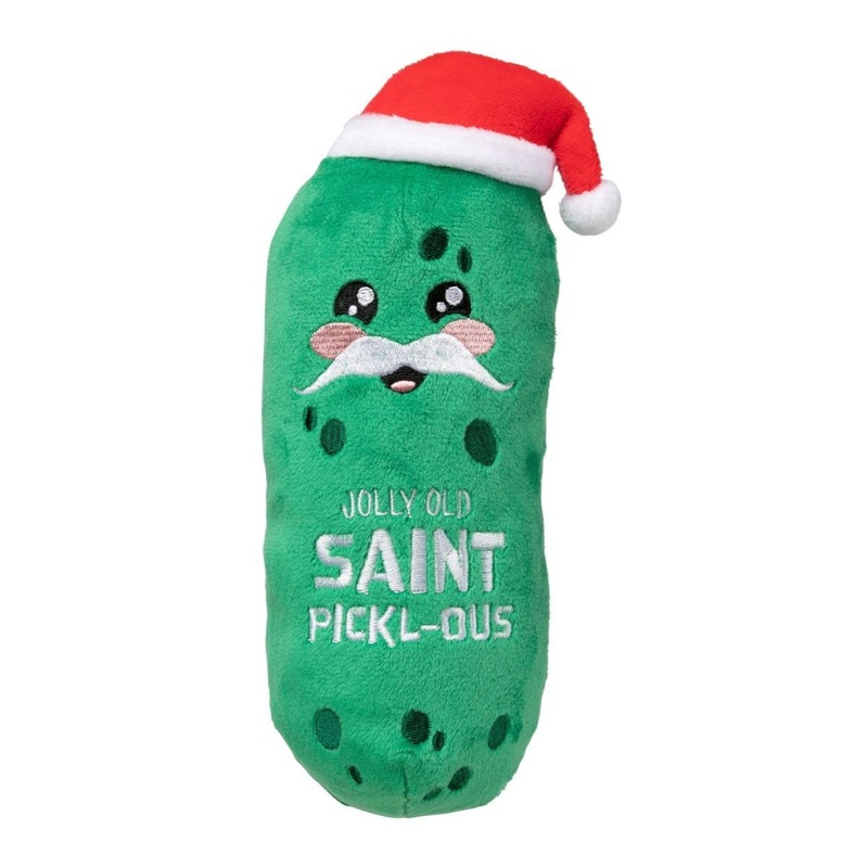 FuzzYard Jolly Old St Pickl-Ous Plush Dog Toy
