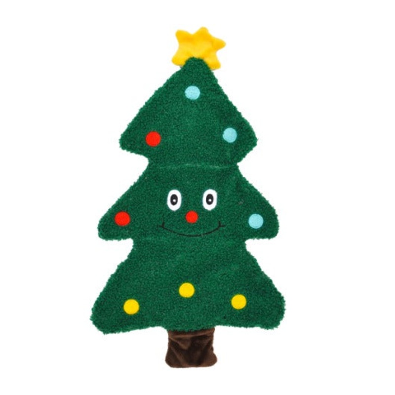 PatchWorkPet Stuffingless Christmas Tree 14 Dog Toy