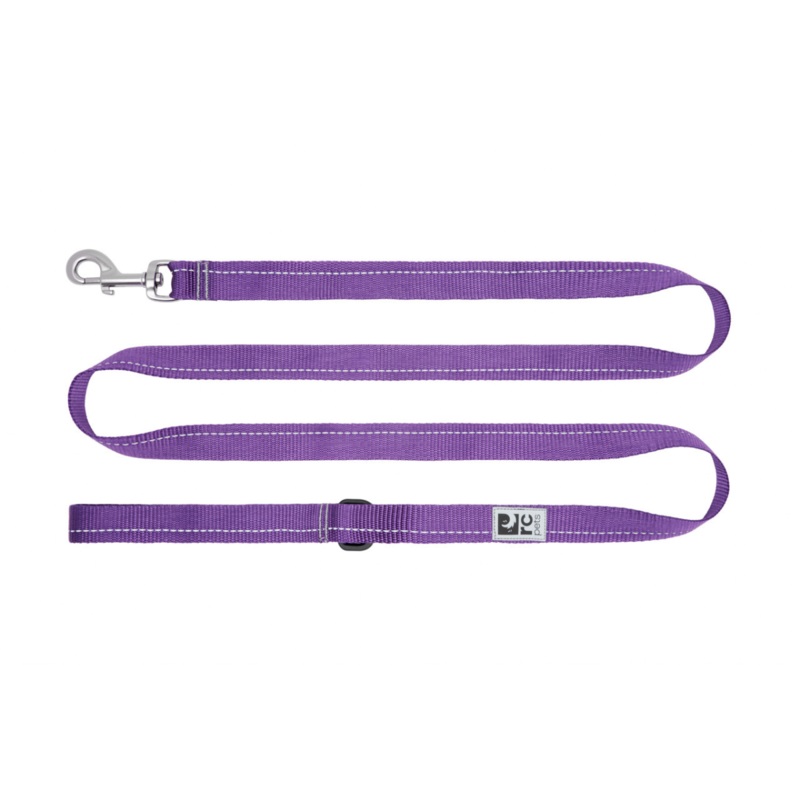 RC PETS Dog Primary Leash, Purple, 1×6′