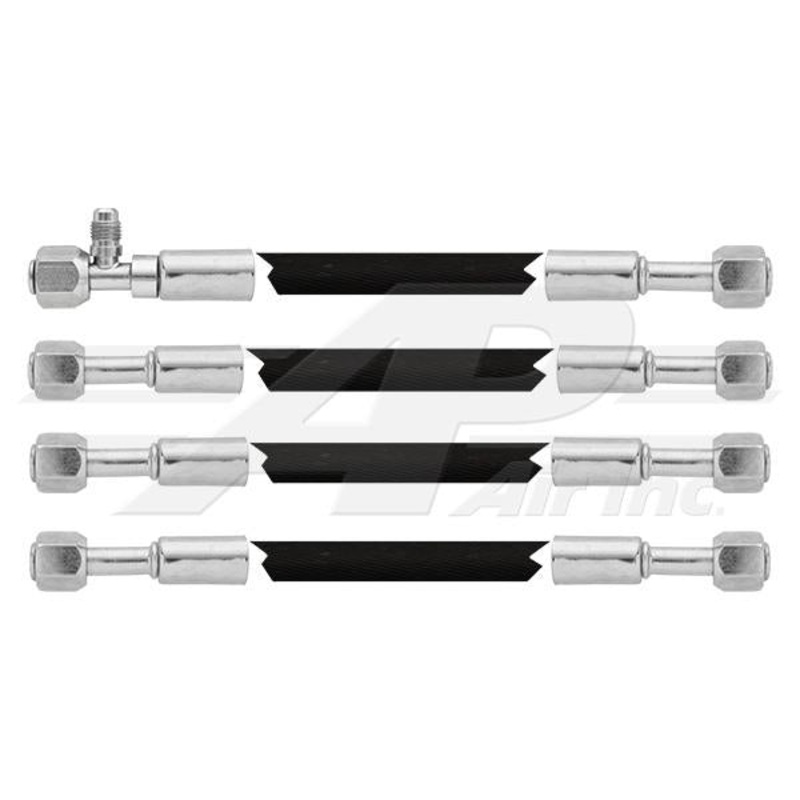 Condenser Conversion R134A Hose Kit – 4 Hoses for International