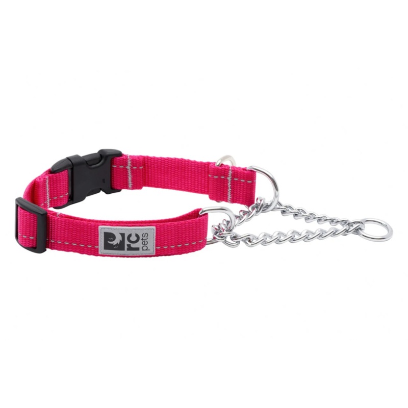 RC PET Dog Primary Training Clip Collar, Azalea, L, 1/ 18-26