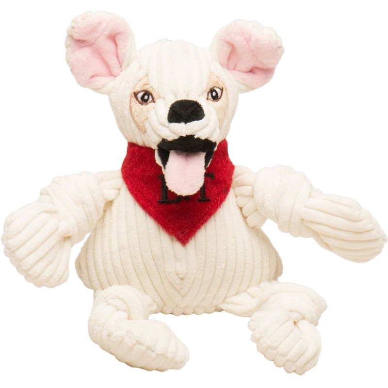 HuggleCause Little Tyke (L.T.) Knottie Plush Dog Toy Small