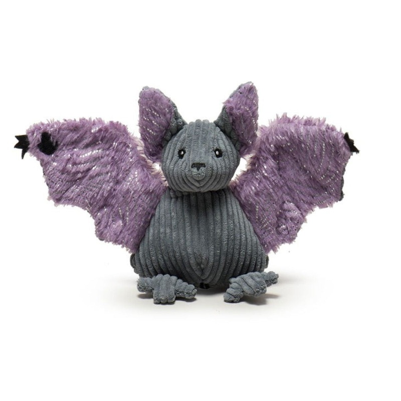 HuggleHounds Boris Bat Plush Dog Toy Large