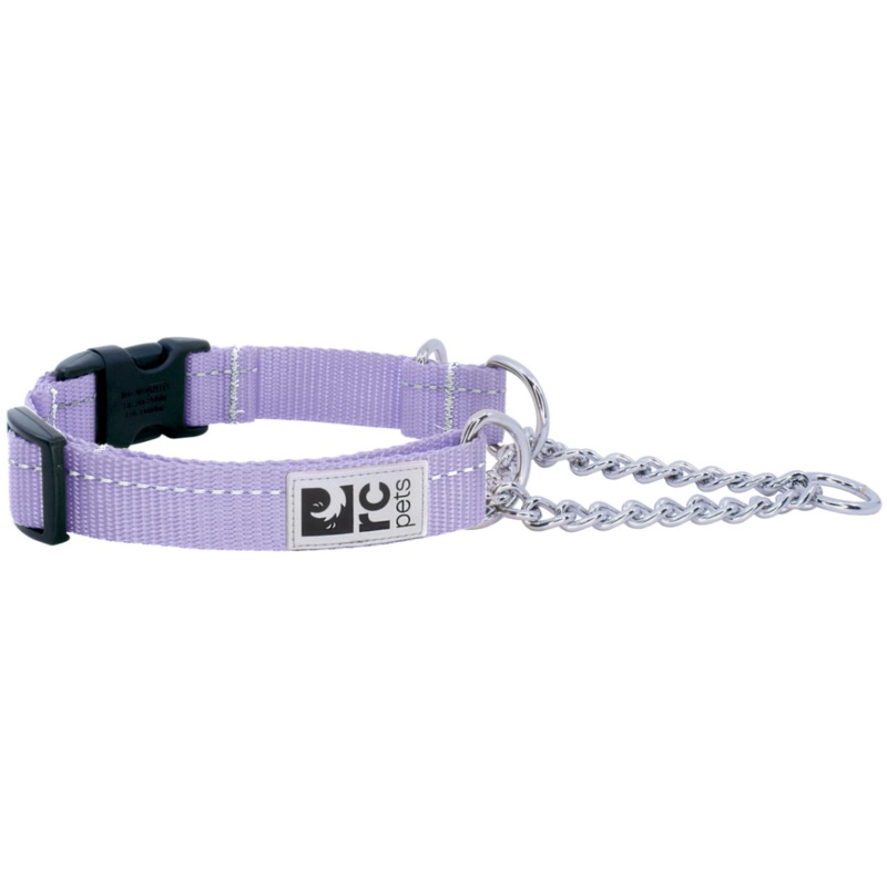 RC PETS Dog Primary Training Clip Collar, Lilac, M, 1/ 14 – 19