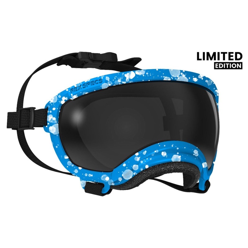 Rex Specs Goggles for Dogs – V2 X-Large Blue Splat
