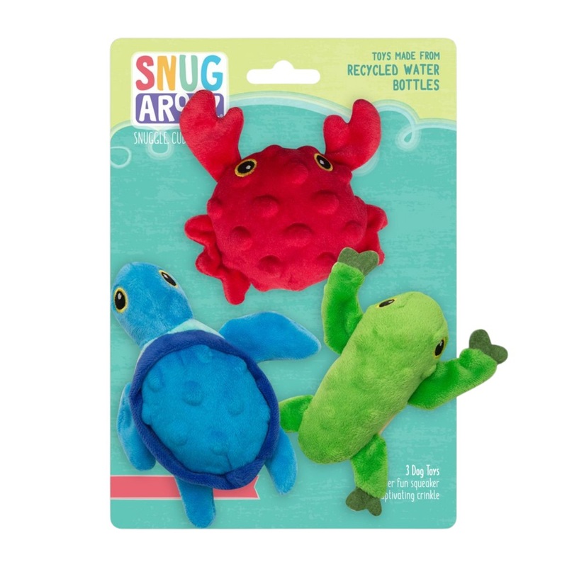 Snugarooz Lil Ocean Buddies Dog Toys
