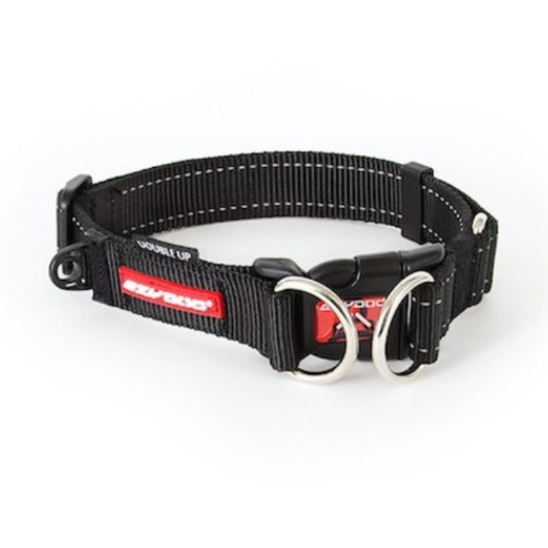 EzyDog Double Up Collar SM Black