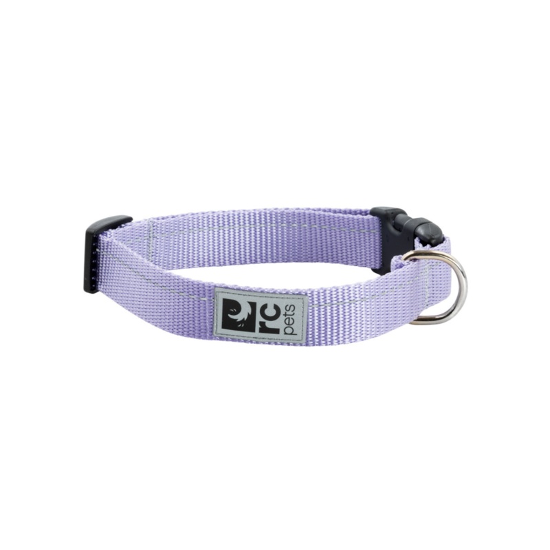 RC PETS Dog Primary Clip Collar, Lilac, L, 1/15 – 25