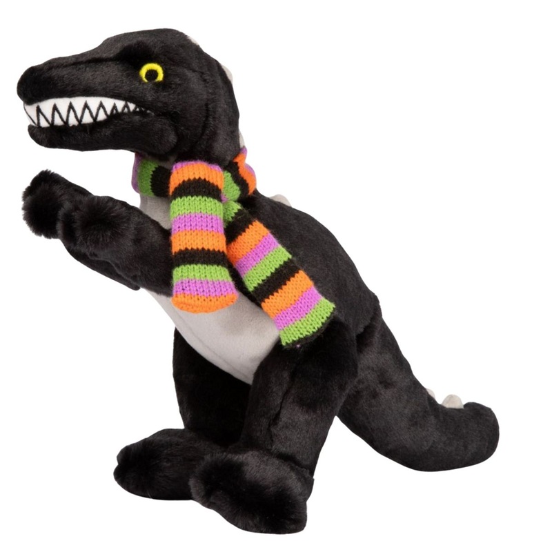 Fluff & Tuff Rocky Halloween T-Rex Dog Toy