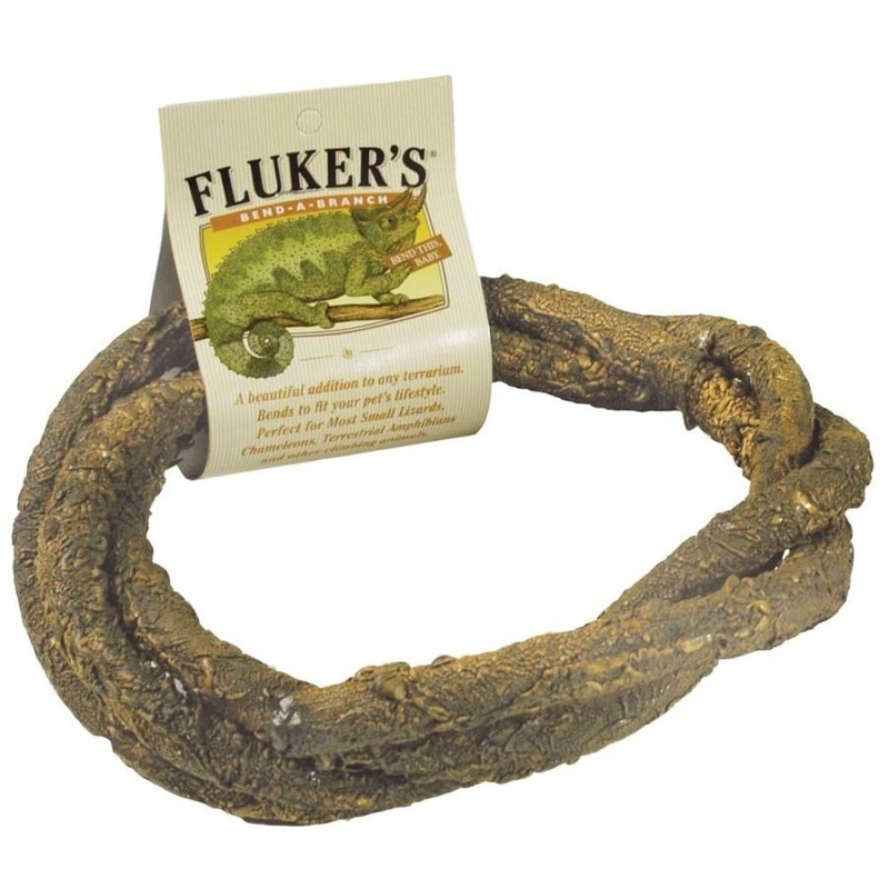 Fluker’s Bend-A-Branch for Reptiles Brown Medium
