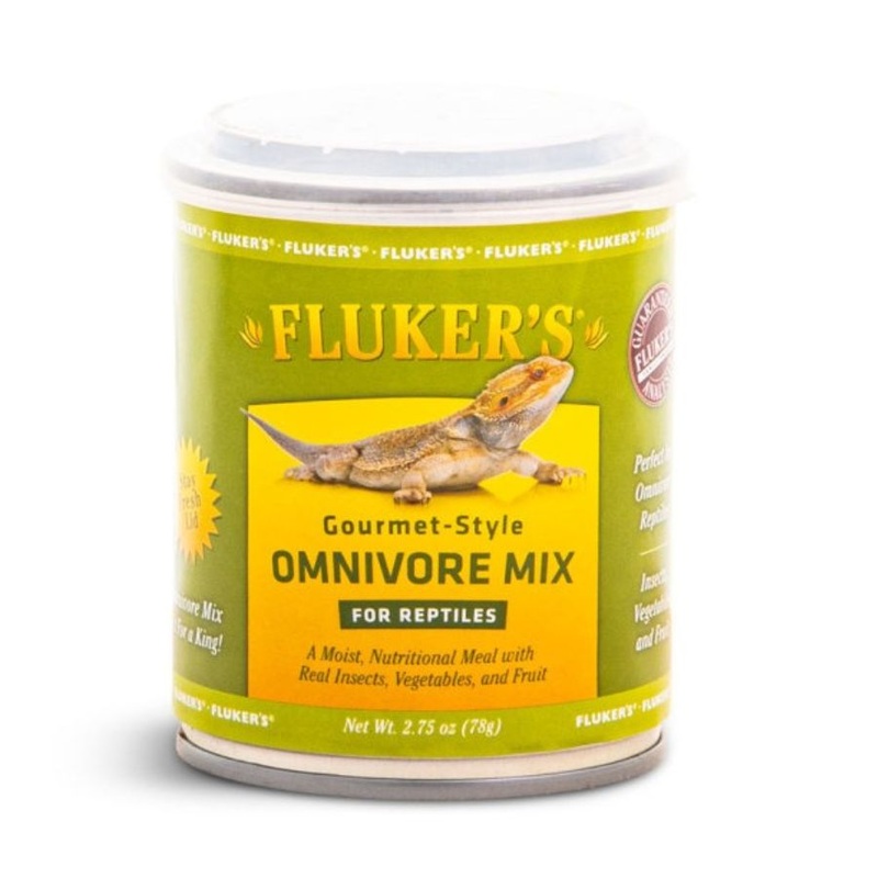 Fluker’s Gourmet-Style Canned Omnivore Mix for Reptiles 2.75oz