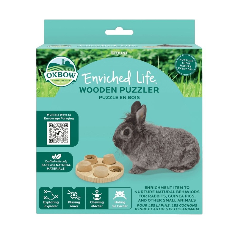 Oxbow Enriched Life Wooden Puzzler