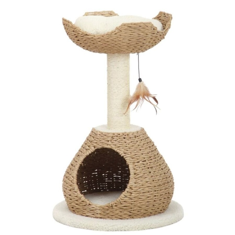 PetPals Walk Up 2-Level Cat Tree 29.5