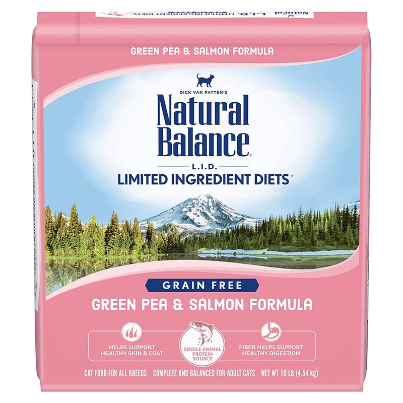 Natural Balance L.I.D. Limited Ingredient Diet Chicken & Salmon –  Green Pea & Salmon – 10lb Bag