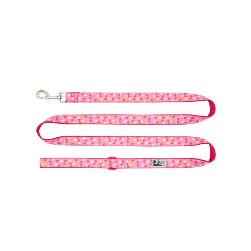 RC PETS Dog Leash, Lil’ Heart, 3/4×6′