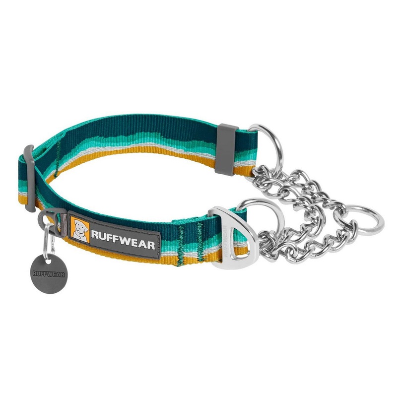 Ruffwear Chain Reaction Martingale Dog Collar Seafoam Medium