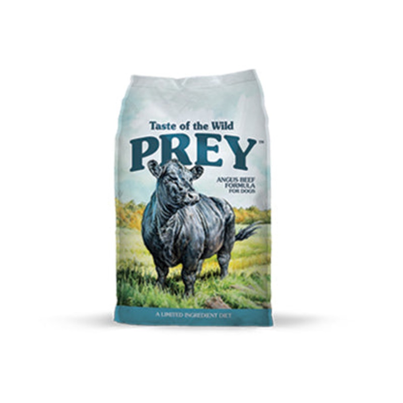 Taste of the Wild – Prey Angus Beef Limited Ingredient Formula for Dogs 25lb