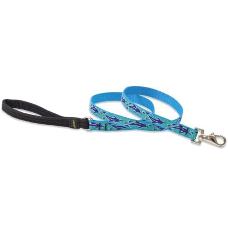 Lupine Dog Leash 3/4 x 4′ Dolphin Bay