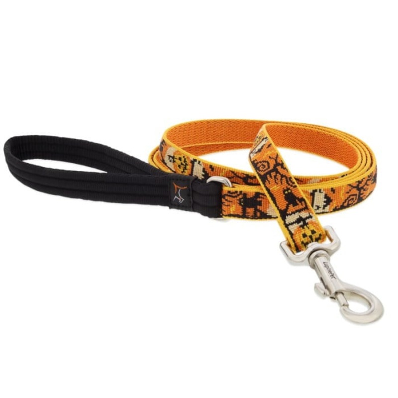 Lupine Holiday Designs Dog Leash 3/4 x 6′ Spooky