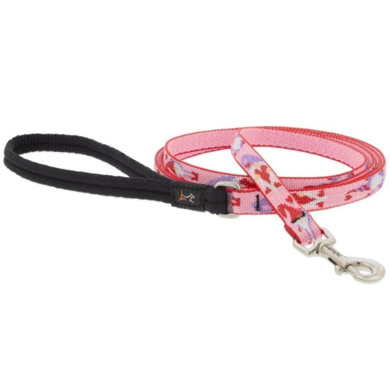 Lupine MicroBatch Limited Designs Dog Leash 1/2 x 6′ Lovable Gnomes