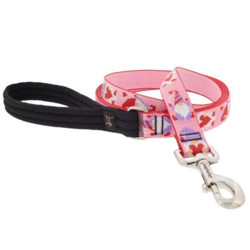 Lupine MicroBatch Limited Designs Dog Leash 1 x 6′ Lovable Gnomes