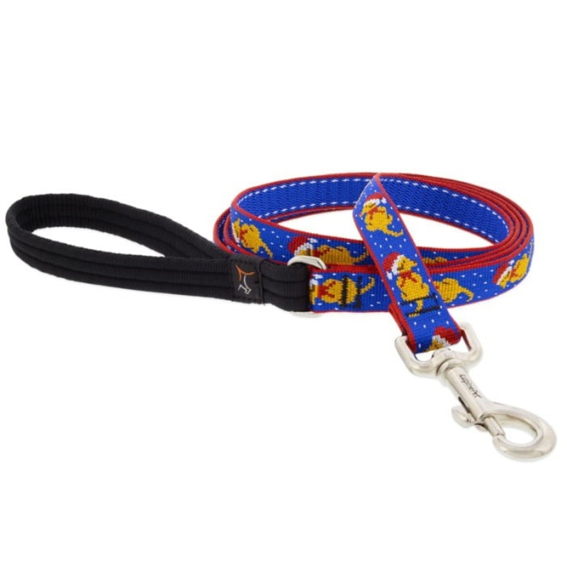 Lupine MicroBatch Limited Designs Dog Leash 3/4 x 6′ Snow Pup