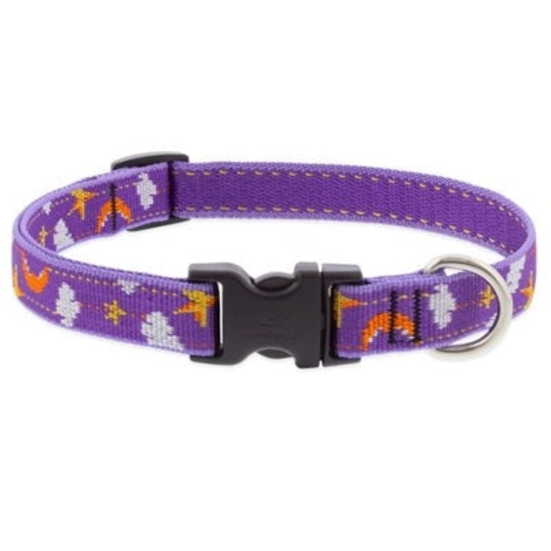 Lupine Pet Adjustable Dog Collar 3/4 x 15-25 Sweet Dreams
