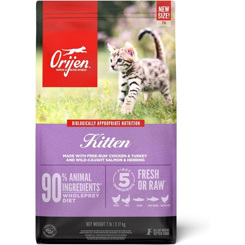 Orijen Kitten Dry Cat Food 7lb