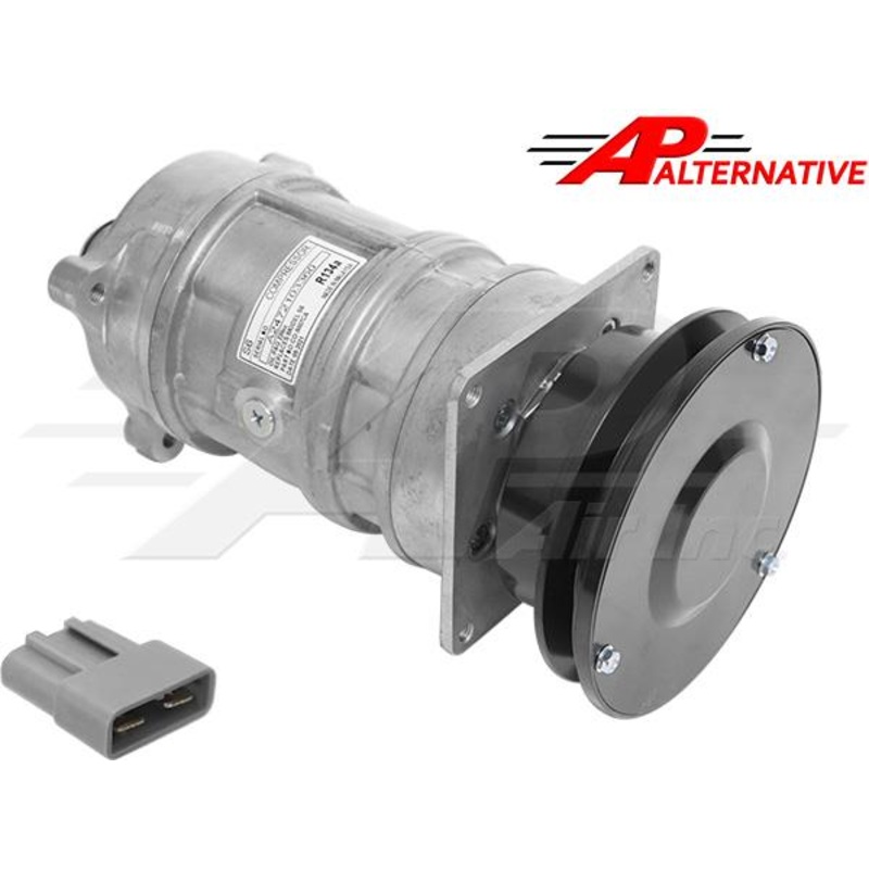 Air Conditioning Compressor for Allis Chalmers, John Deere, Massey Ferguson – Delco A6 Style, Heavy-Duty