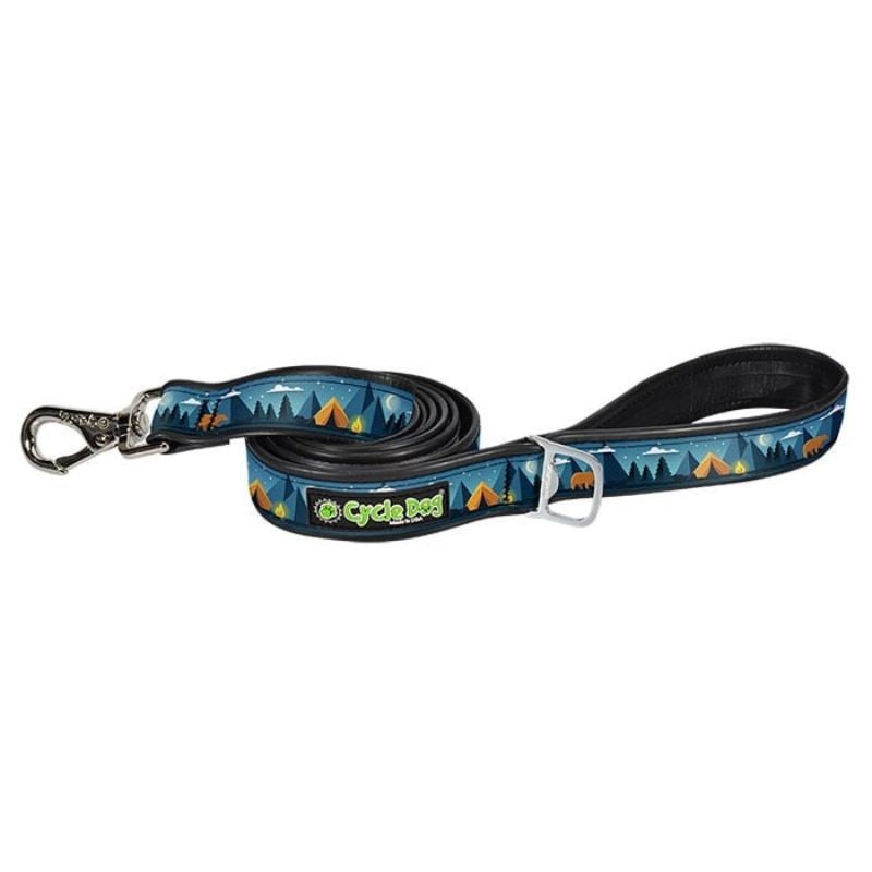 Cycle Dog Dog Leash 6′ Blue Camping