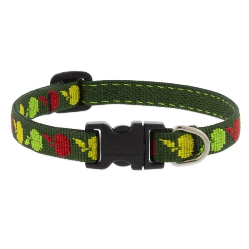 Lupine MicroBatch Dog Collar 1/2 x 6-9 Apple Season
